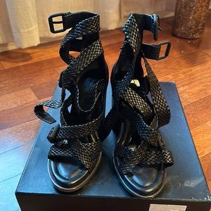 Alexander Wang Petra Braided High Sandal